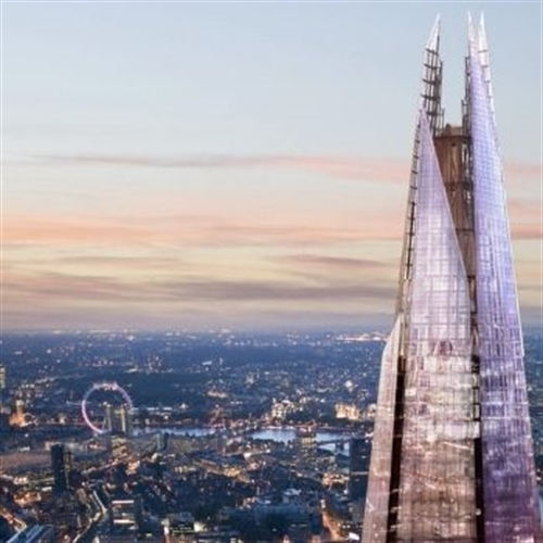 shard and london eye shard and london eye